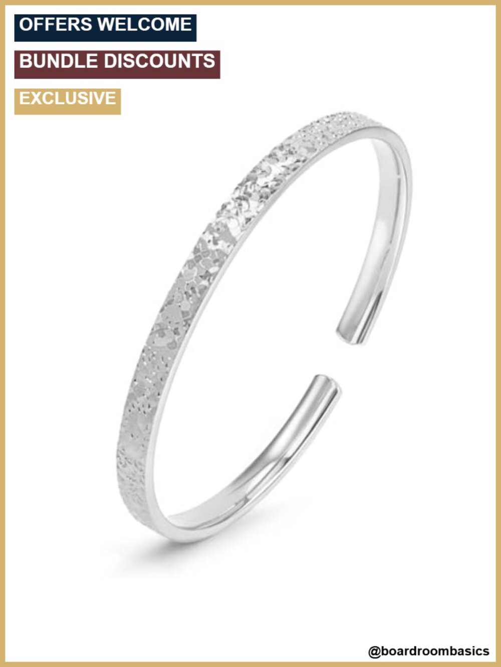 18K Gold Plated Bangle Bracelet Women Adjustable Thin Cuff Jewelry Gift